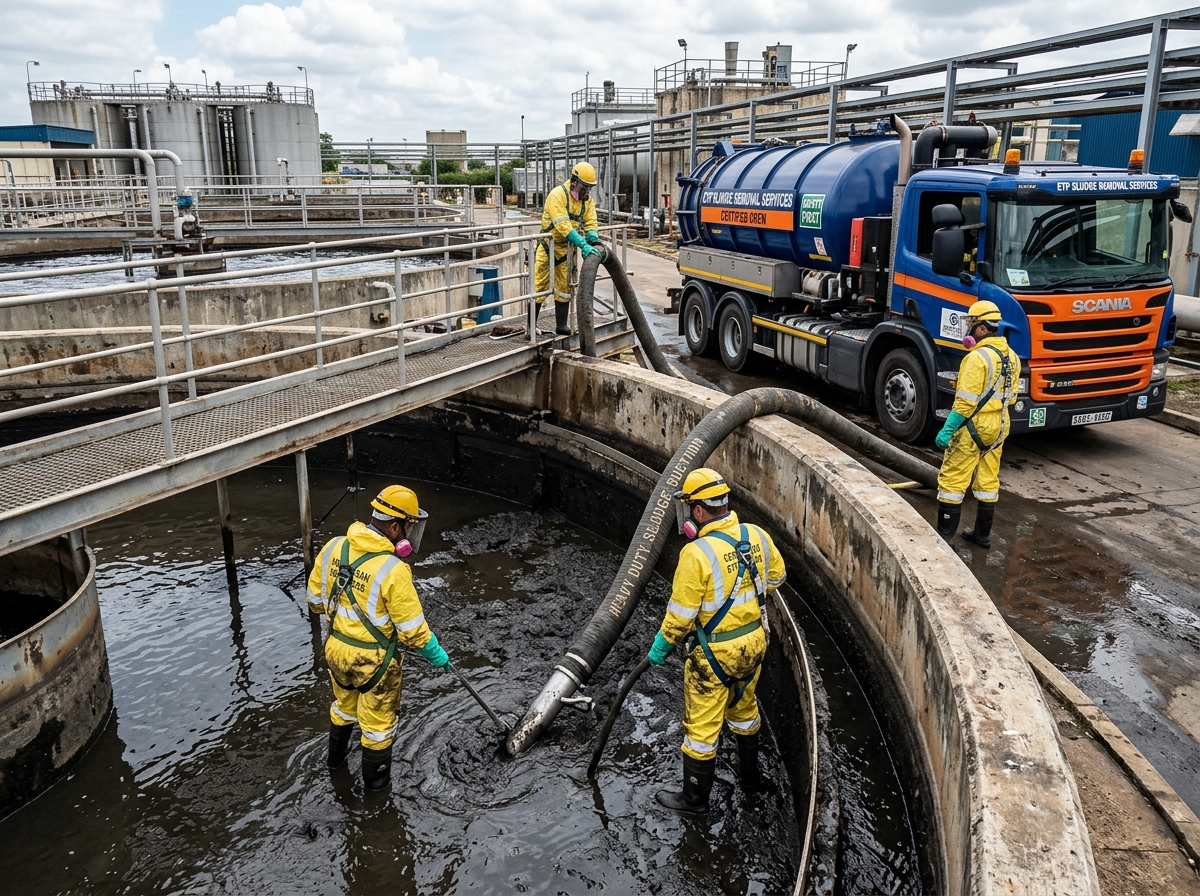 ETP Plant Tank Cleaning