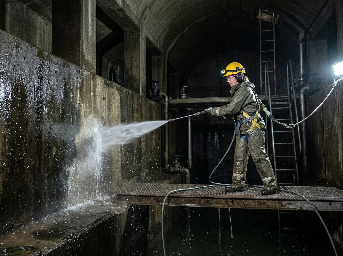 Underground Water Tank Cleaning